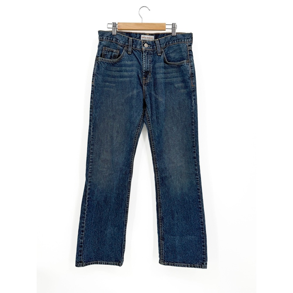 Bullhead Denim Jeans Mens 31x32 Blue Rincon Straight Leg 100% Cotton